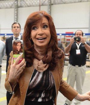 Cristina, contra Macri: 