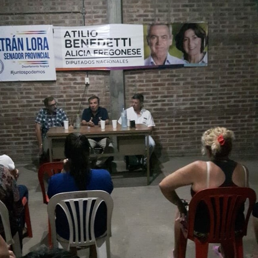 El Senador Beltrán Lora continúa recorriendo el Departamento