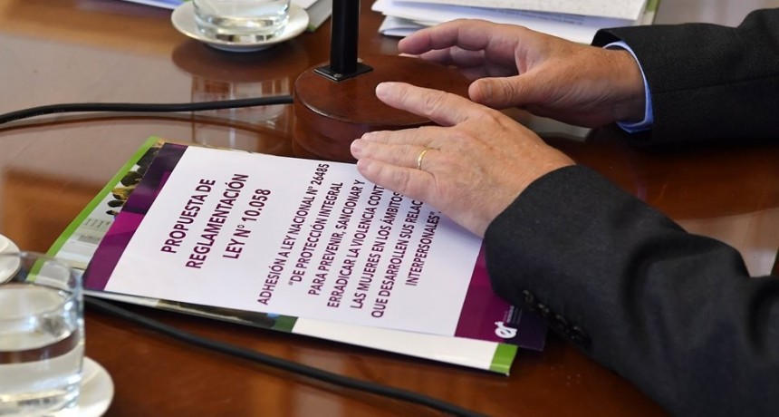 Se reglamenta en Entre Ríos la ley de protección para prevenir y sancionar la violencia contra la mujer