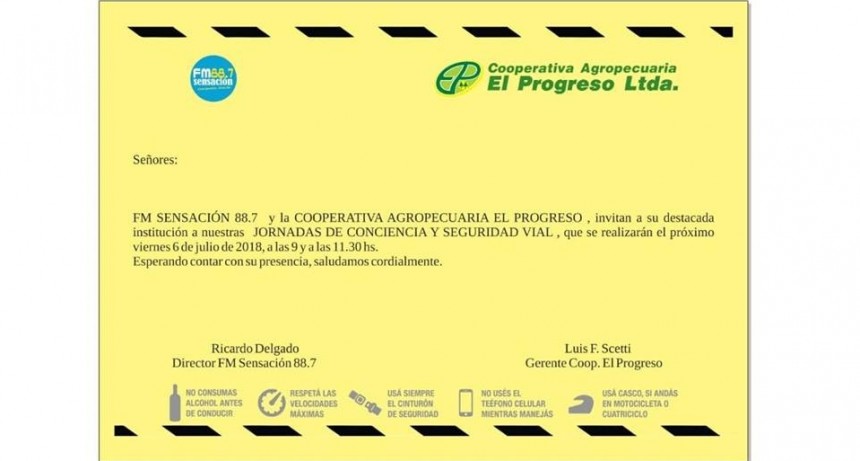 JORNADA DE CONCIENCIA Y SEGURIDAD VIAL EN LUCAS GONZÁLEZ