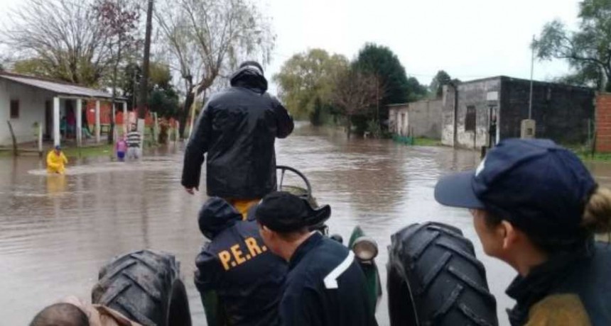 Complicada situación en Rosario del Tala con 170 evacuados
