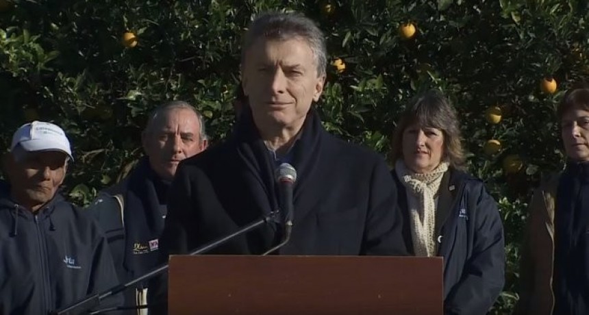 A días de las PASO, Macri visita hoy Concordia
