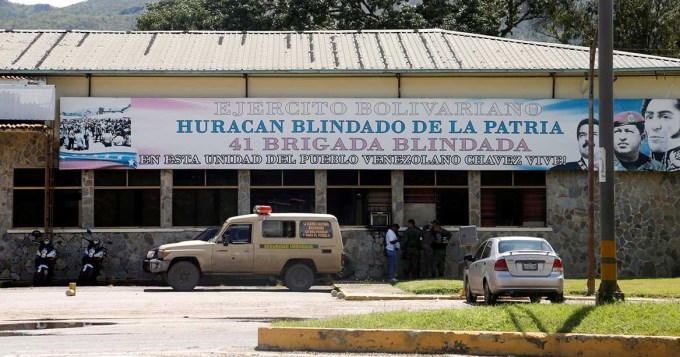 Tres muertos en ataque a cuartel en Venezuela