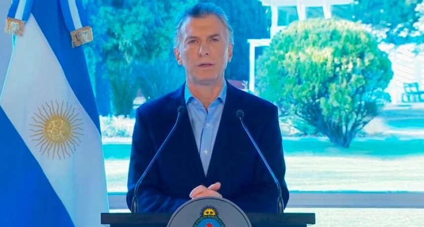 MACRI ANUNCIÓ MEDIDAS PARA PALIAR LA CRISIS