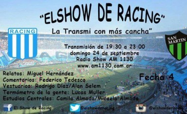 ESCUCHÀ RACING-SAN MARTÍN DE SAN JUAN 