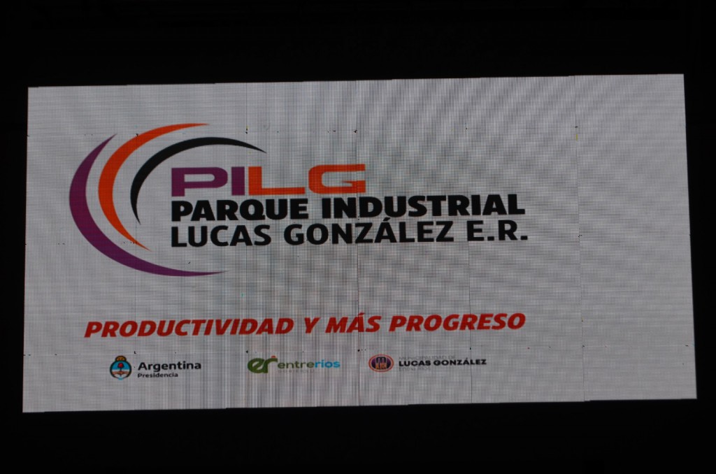 SE REALIZÓ ANOCHE LA PRESENTACIÓN OFICIAL DEL PARQUE INDUSTRIAL LUCAS GONZÁLEZ 