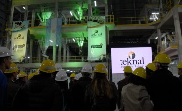 Teknal inauguró en Pergamino su nueva planta con tres líneas de producción de última generación