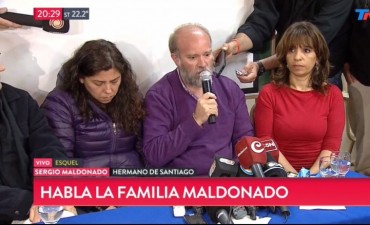 SERGIO MALDONADO DIJO QUE NO ESTÁ CONFIRMADO QUE SEA EL CUERPO DE SU HERMANO