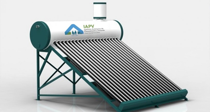 Entre Ríos incorpora termotanques solares a las viviendas que construye con recursos provinciales 