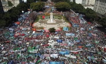 300000 PERSONAS EN LA MARCHA CONTRA EL AJUSTE Y LA REFORMA LABORAL