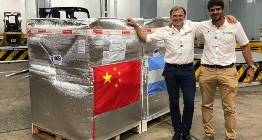 Entre Ríos protagoniza el primer embarque de arándanos argentinos frescos a China
