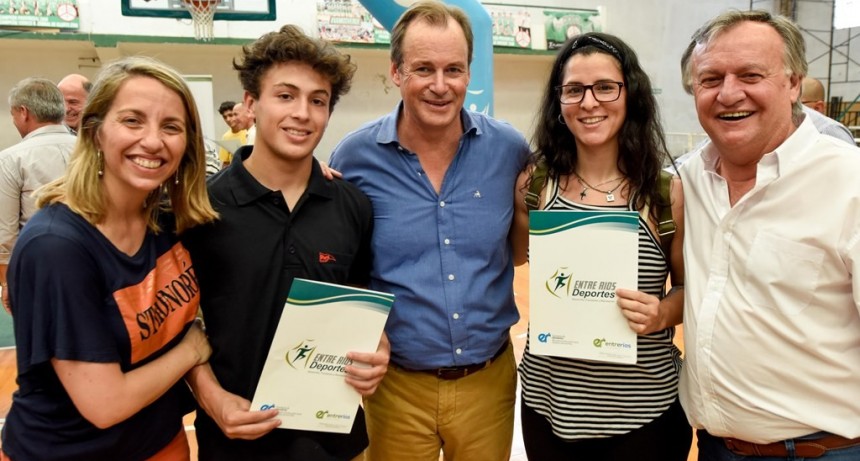 Bordet aseguró la continuidad de becas deportivas en la próxima gestión