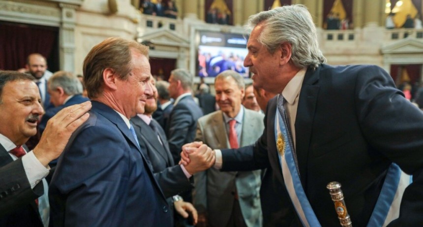 Bordet estuvo en la asunción del presidente Alberto Fernández   